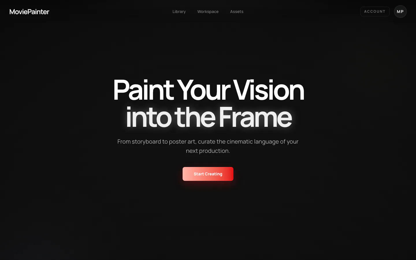 MoviePainter 电影海报风格生成器运行界面